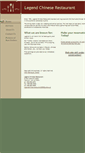 Mobile Screenshot of legendchineserestaurant.com